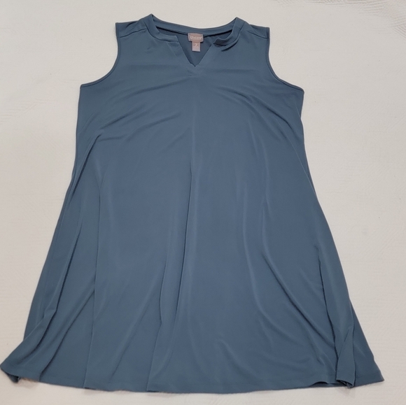 Chico's stretchy comfy dress - Picture 3 of 12